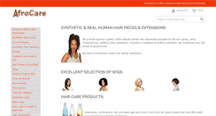 Desktop Screenshot of afrocare.com